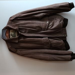 1980's Vintage Brown Suede Jacket